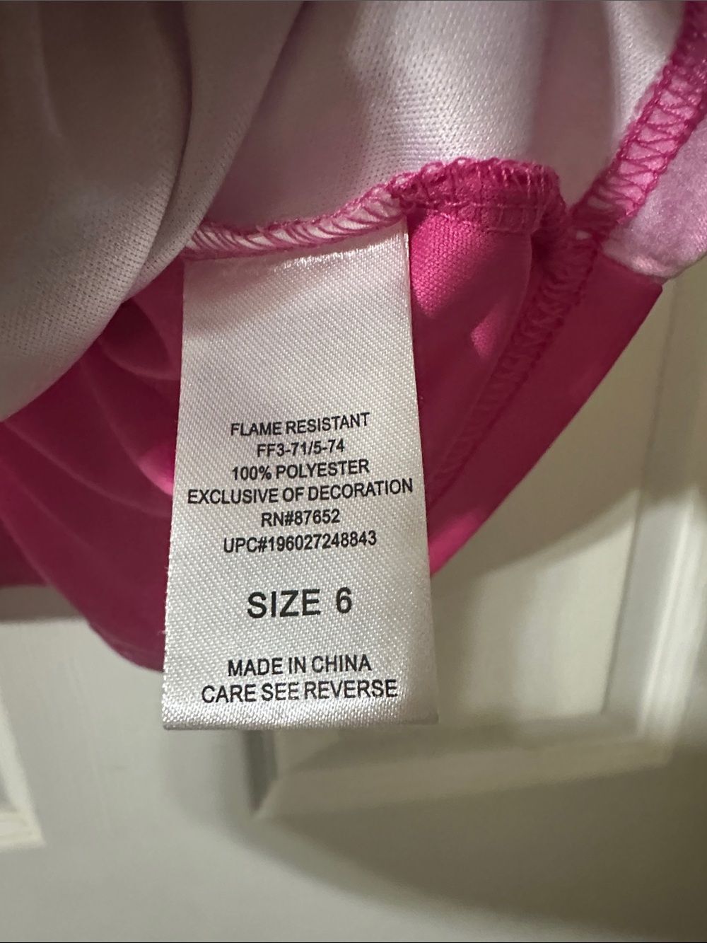 Girls' Pink Flutter-Sleeve Character Pajama Nightgown - Picture 3 of 4